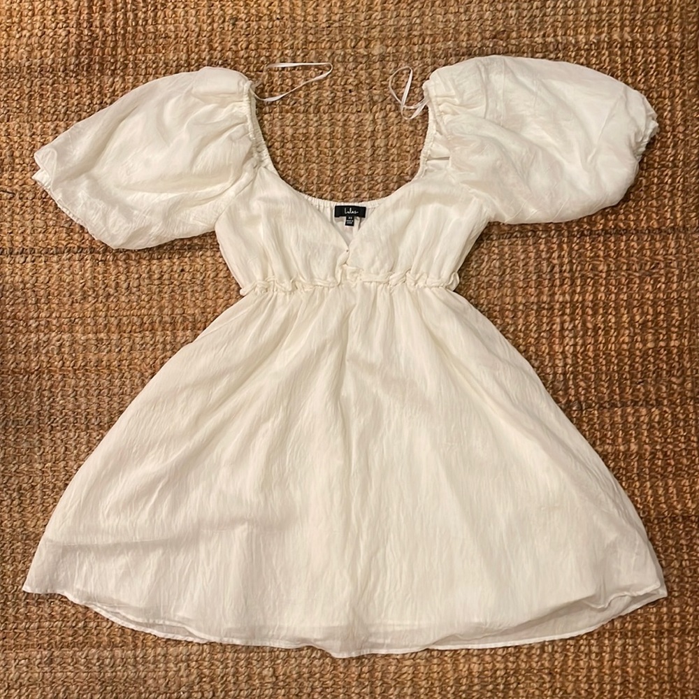 Classic white dress